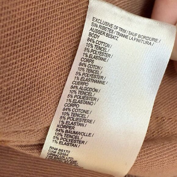 Anthropologie Cora Patch Pocket Jacket Maeve Leopard Animal Print Size XS Blazer - Picture 14 of 14